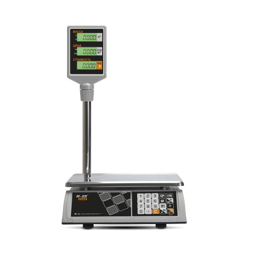 Ticarət masa tərəzi m-ER 327 ACP-15.2 Ceed LCD ağ